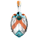 Used Seac Libera Full Face Mask-XS/S-Aqua/Orange-Like New
