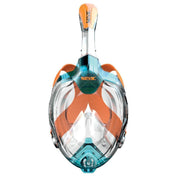 Used Seac Libera Full Face Mask-XS/S-Aqua/Orange-Like New