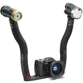 SeaLife DC1400 HD Underwater Digital Camera Sea Dragon Maxx Duo Set with Flash & Light Includes Fisheye Lens, Flash, Light & Hard Case-Like New