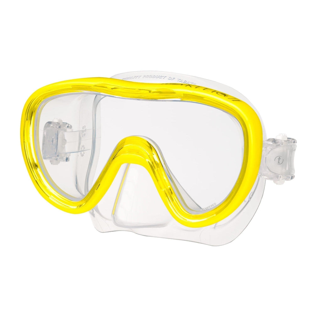 Used Tusa Mini Kleio II Mask-Flash Yellow