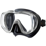 Used TUSA TRI-QUEST MASK-Black/Black