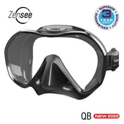 Used Tusa Zensee Mask - Black-Black-Like New-