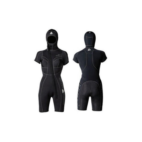 Used Waterproof Scuba Diving W2 5mm Hooded Overvest with HAV System - Female-X-Large