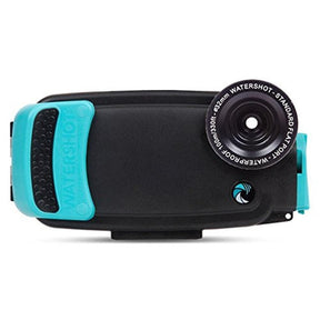 Used Watershot PRO Underwater Smart Phone Camera Housing for iPhone 6/6s (flat lens only)-Black/Limpet Shell-Acceptable-