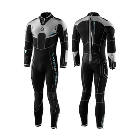 Waterproof W4 5mm Wetsuit - Mens (Blue)-XS