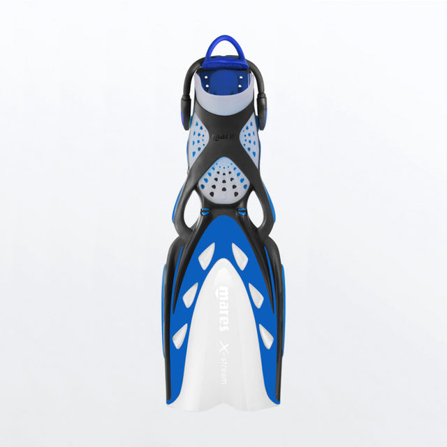 Mares X-Stream Open Heel Dive Fins-Blue