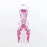 Mares X-Stream Open Heel Dive Fins-White/Pink