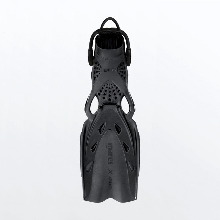 Mares X-Stream Open Heel Dive Fins-Black